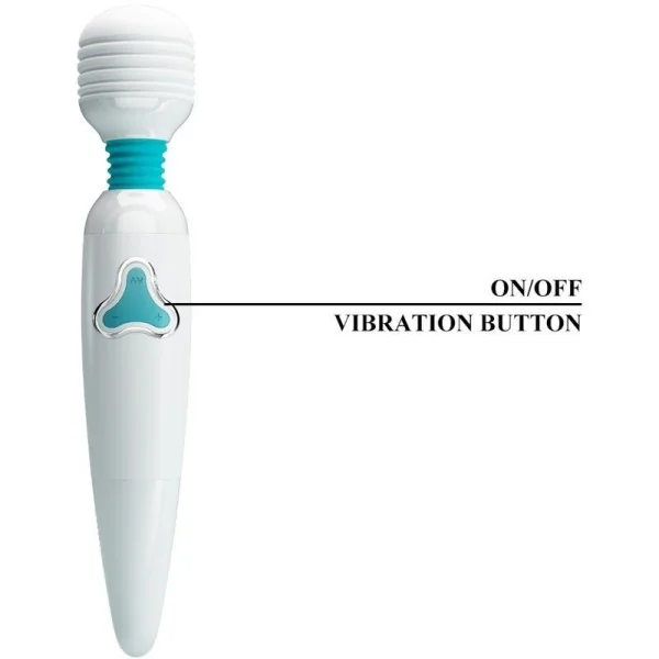 Cloud Wand Vibrator 7 Vibrationen Weiss von Pretty Love kaufen | Fesselliebe
