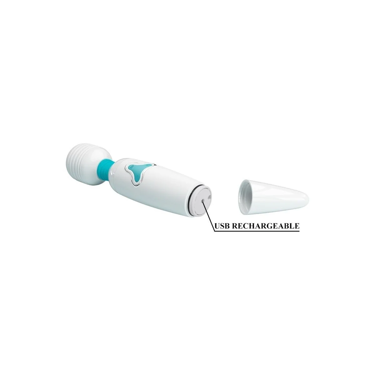 Cloud Wand Vibrator 7 Vibrationen Weiss von Pretty Love kaufen | Fesselliebe