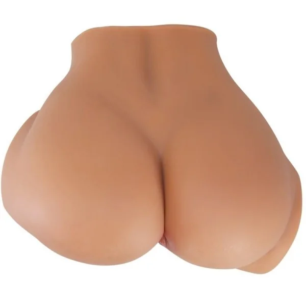 Emilia Ass Vibrator mit realistischer Vagina und Anus-Fleisch-mit Fernbedienung von Crazy Bull kaufen | Fesselliebe