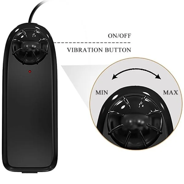 Bahamut realistischer Vibrator 21,8 cm Flesh mit Fernbedienung von Baile kaufen | Fesselliebe