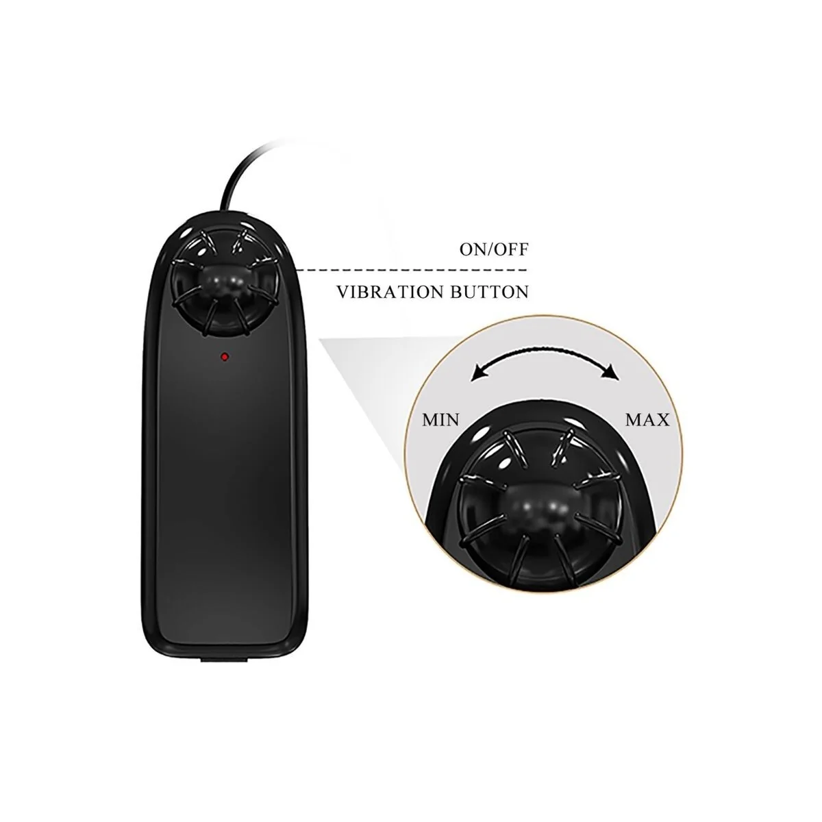 Catoblepas realistischer Vibrator 20,6 cm Flesh mit Fernbedienung von Baile kaufen | Fesselliebe