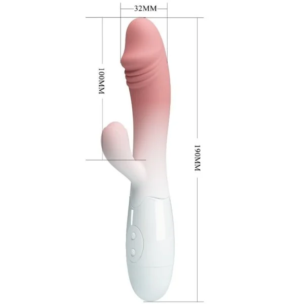 Snappy Rabbit Vibrator 30 Vibrationen Rosa von Pretty Love kaufen | Fesselliebe