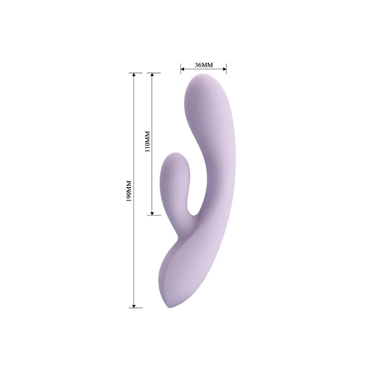 Rosolyn Rabbit Vibrator 10 Vibrationen Lila von Pretty Love kaufen | Fesselliebe