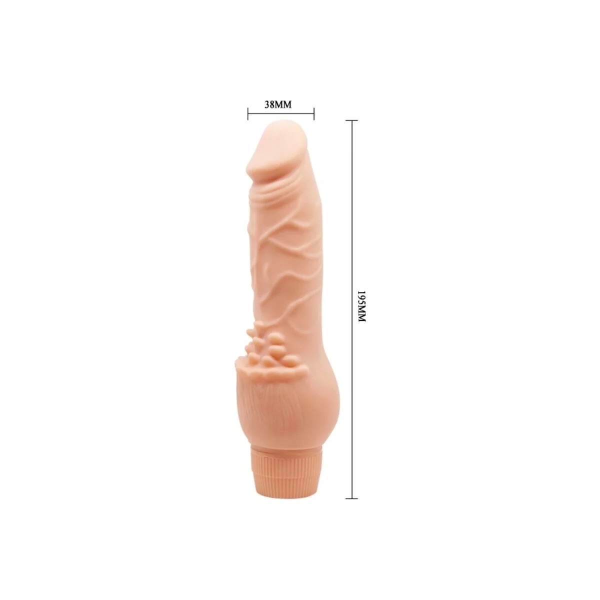 Barbara realistischer Vibrator 19,5 cm Beigefarbe von Baile kaufen | Fesselliebe