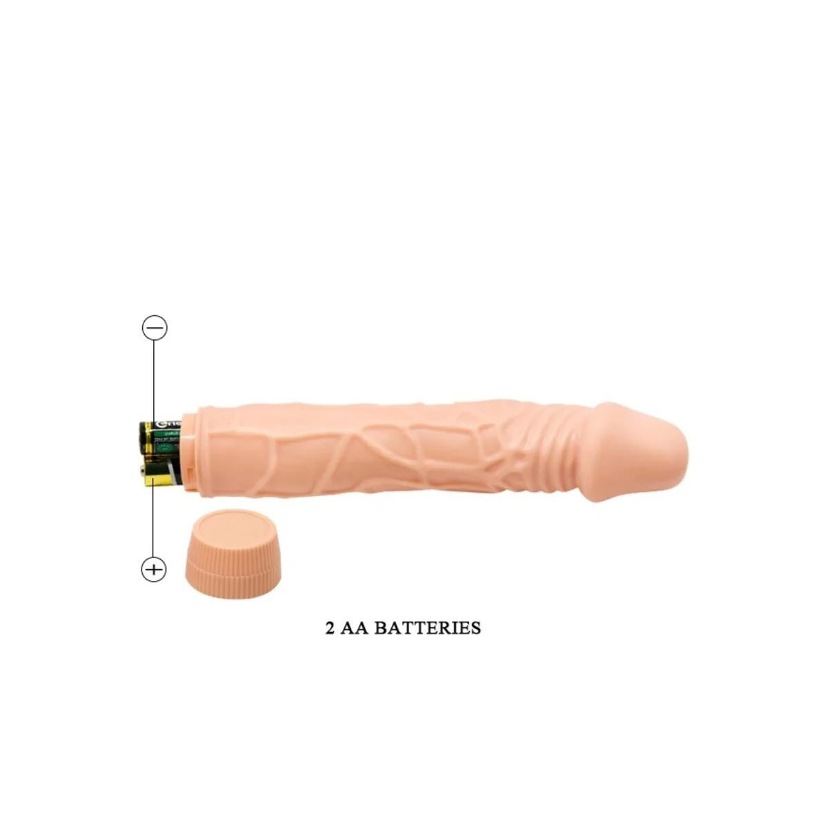Bob realistischer Vibrator 22,5 cm Beigefarbe von Baile kaufen | Fesselliebe
