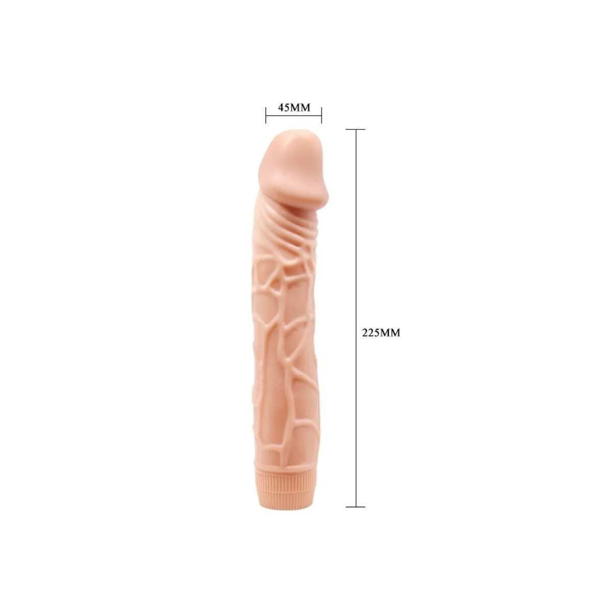 Bob realistischer Vibrator 22,5 cm Beigefarbe von Baile kaufen | Fesselliebe