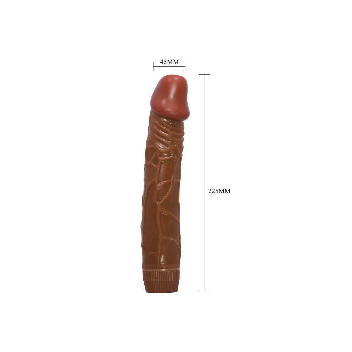 Bob realistischer Vibrator 22,5 cm Mulatte von Baile kaufen | Fesselliebe