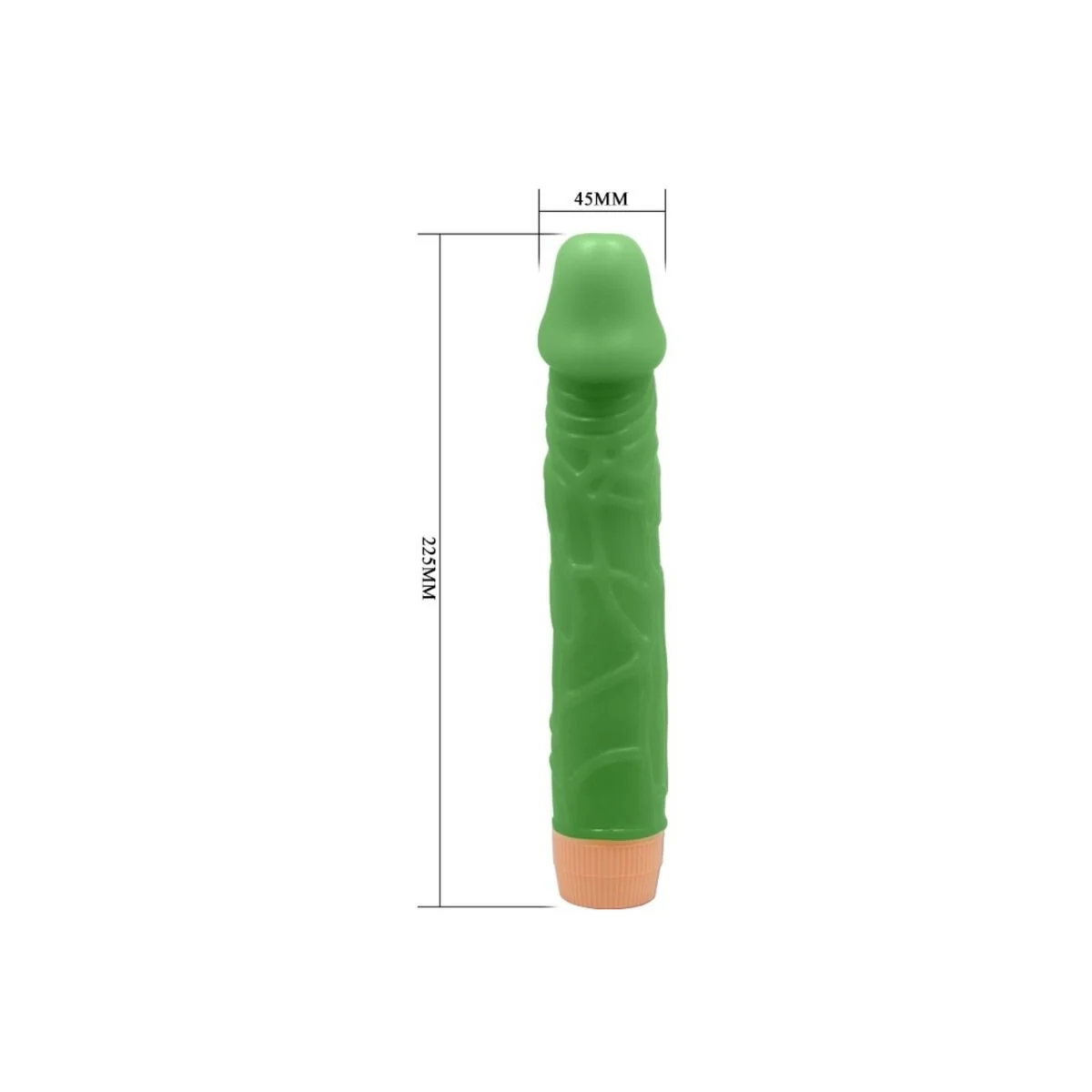 Bill realistischer Vibrator 22,5 cm Grün von Baile kaufen | Fesselliebe