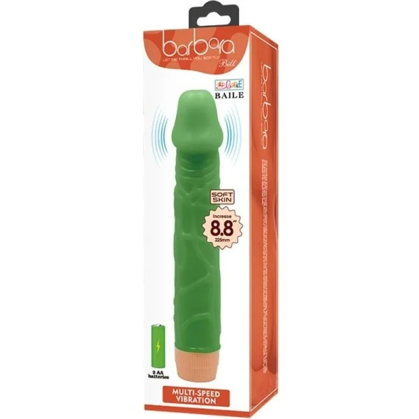 Bill realistischer Vibrator 22,5 cm Grün von Baile kaufen | Fesselliebe