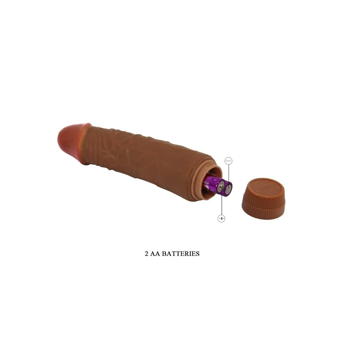 Jeff realistischer Vibrator 19,5 cm Mulatte von Baile kaufen | Fesselliebe