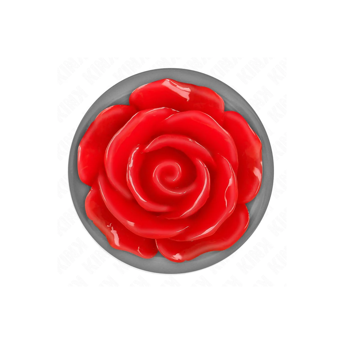 Plug Anal Rose Rot Größe L von Kink Pleasure Plugs kaufen | Fesselliebe