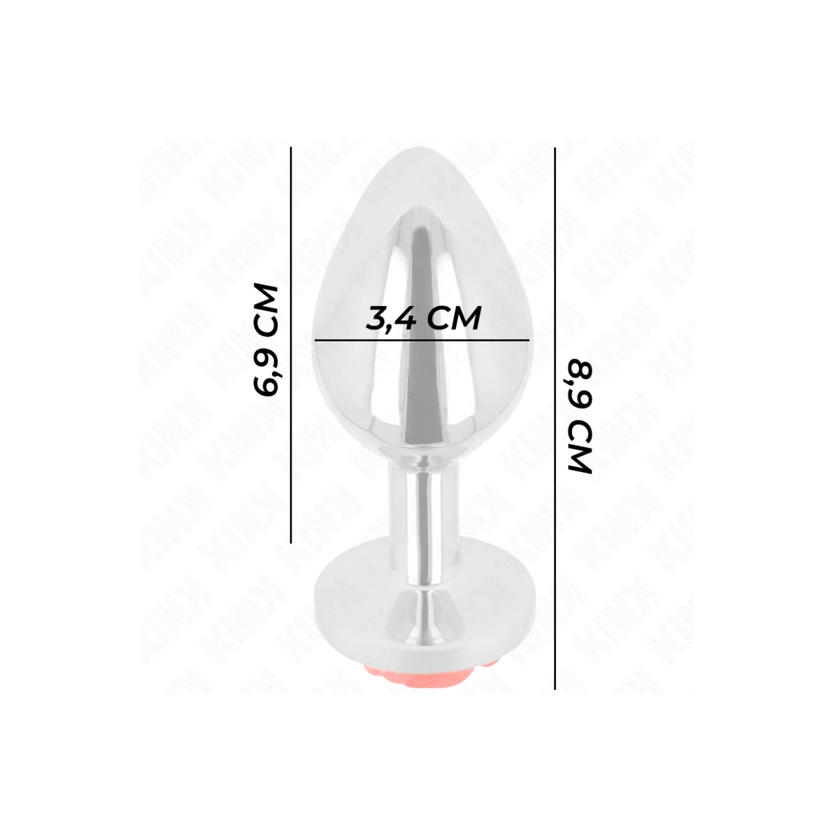 Plug Anal Rose Rot Größe M von Kink Pleasure Plugs kaufen | Fesselliebe