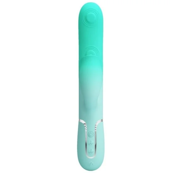 Gigi Multifunktions-Rabbit-Vibrator Aquagrün von Pretty Love Flirtation kaufen | Fesselliebe