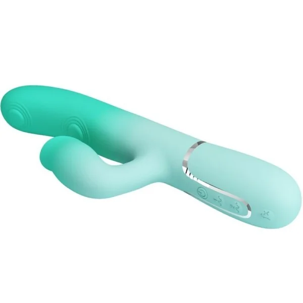 Gigi Multifunktions-Rabbit-Vibrator Aquagrün von Pretty Love Flirtation kaufen | Fesselliebe