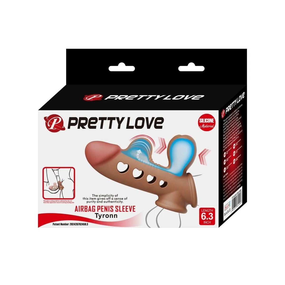 Tyronn Penishülle mit Airbag von Pretty Love kaufen | Fesselliebe