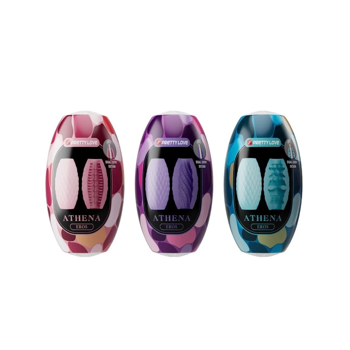 Athena Eros Pack 15 Verschiedene Männliche Masturbatoren von Pretty Love kaufen | Fesselliebe