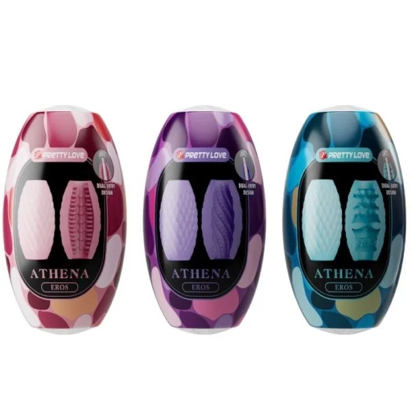 Athena Eros Pack 15 Verschiedene Männliche Masturbatoren von Pretty Love kaufen | Fesselliebe