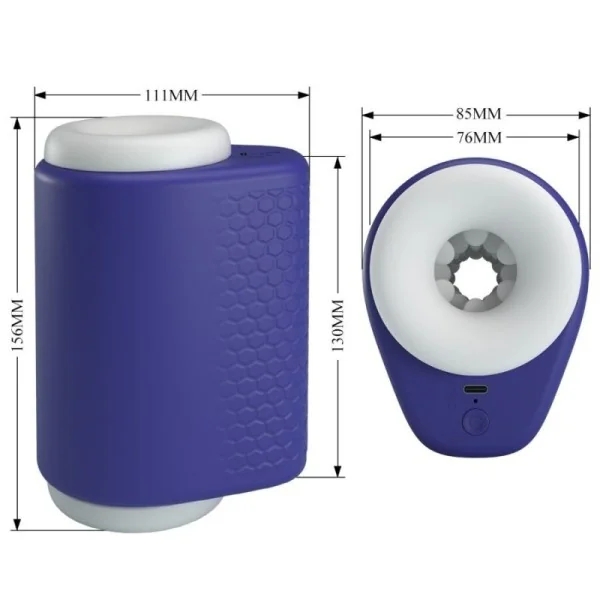 Dj Lady Männlicher Masturbator mit Vibration 5 Einstellungen Lila von Pretty Love Male kaufen | Fesselliebe