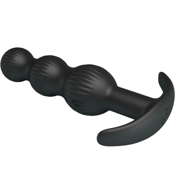 Sidney Analvibrator 10 Vibrationen Schwarz von Pretty Love kaufen | Fesselliebe