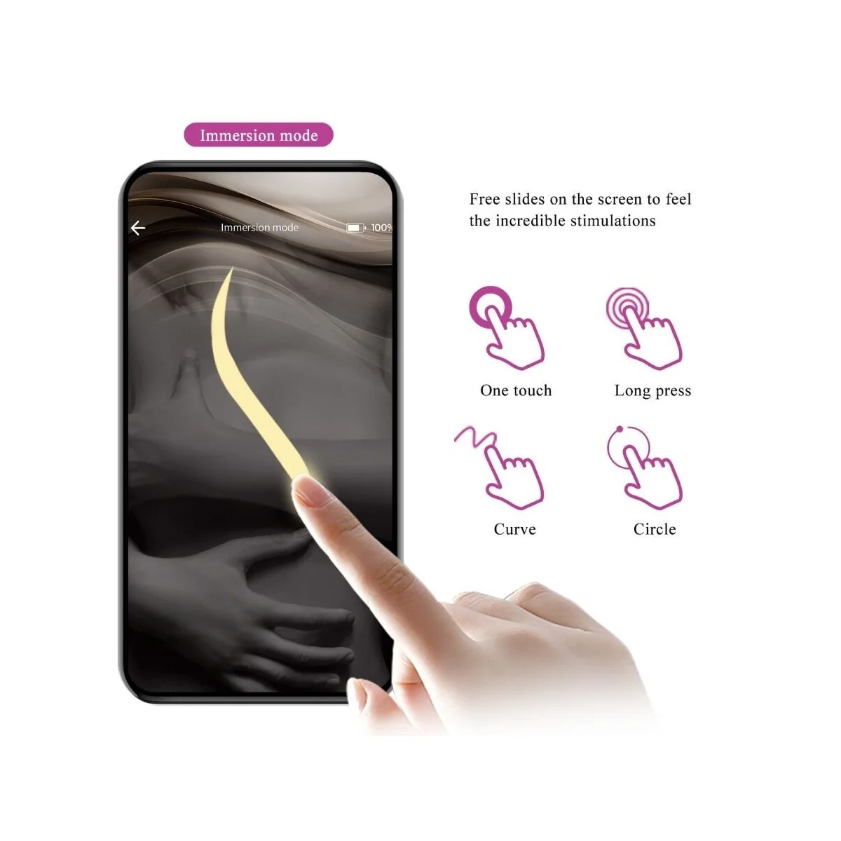 Leviathan App-Gesteuerter Vibrator Lila von Pretty Love Smart kaufen | Fesselliebe