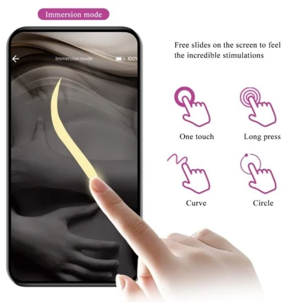 Leviathan App-Gesteuerter Vibrator Lila von Pretty Love Smart kaufen | Fesselliebe