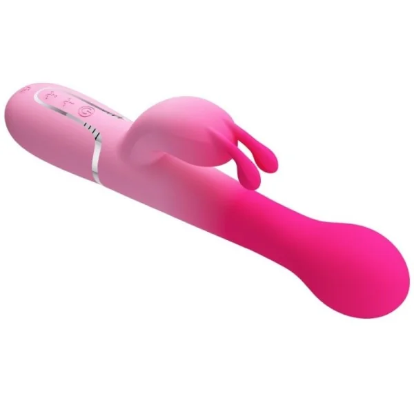 Dejon 3 in 1 Multifunktions-Rabbit-Vibrator Rosa von Pretty Love kaufen | Fesselliebe