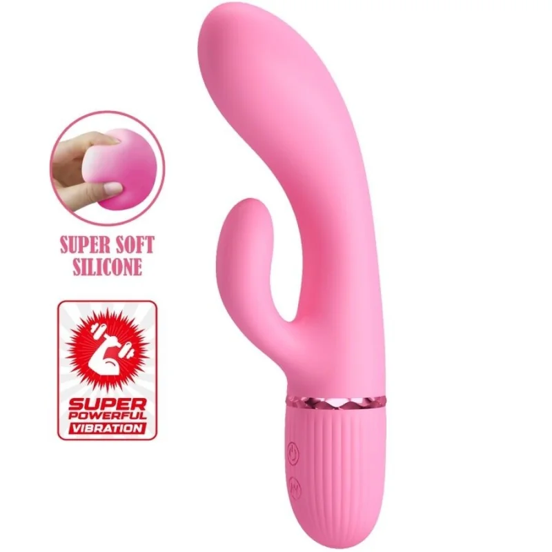 Marski Rabbit Vibrator & G-Spot Rosa von Pretty Love Flirtation kaufen | Fesselliebe