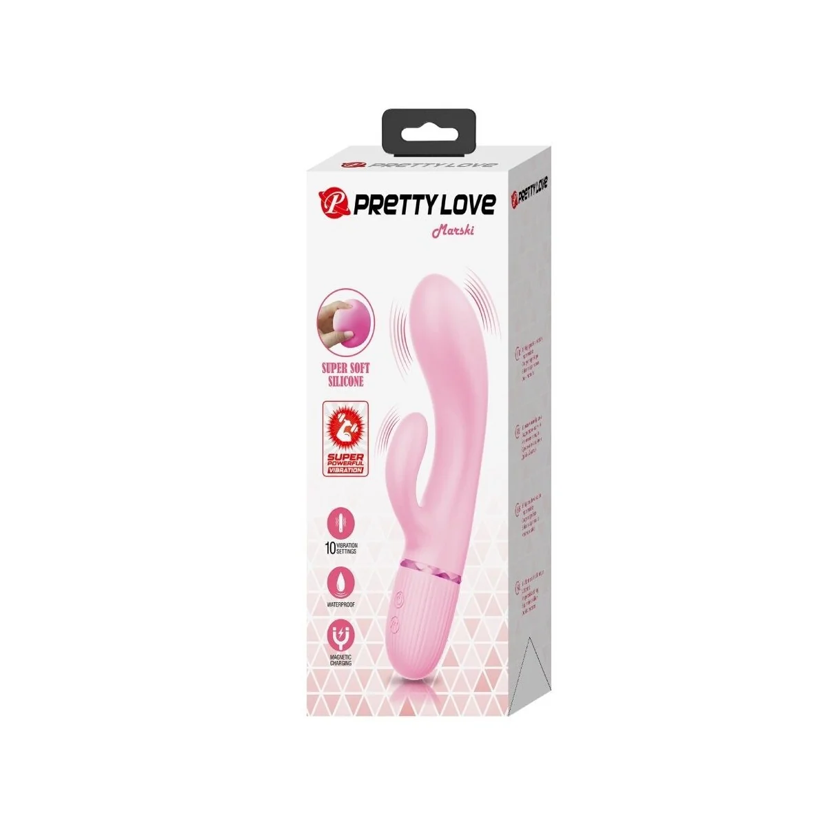 Marski Rabbit Vibrator & G-Spot Rosa von Pretty Love Flirtation kaufen | Fesselliebe