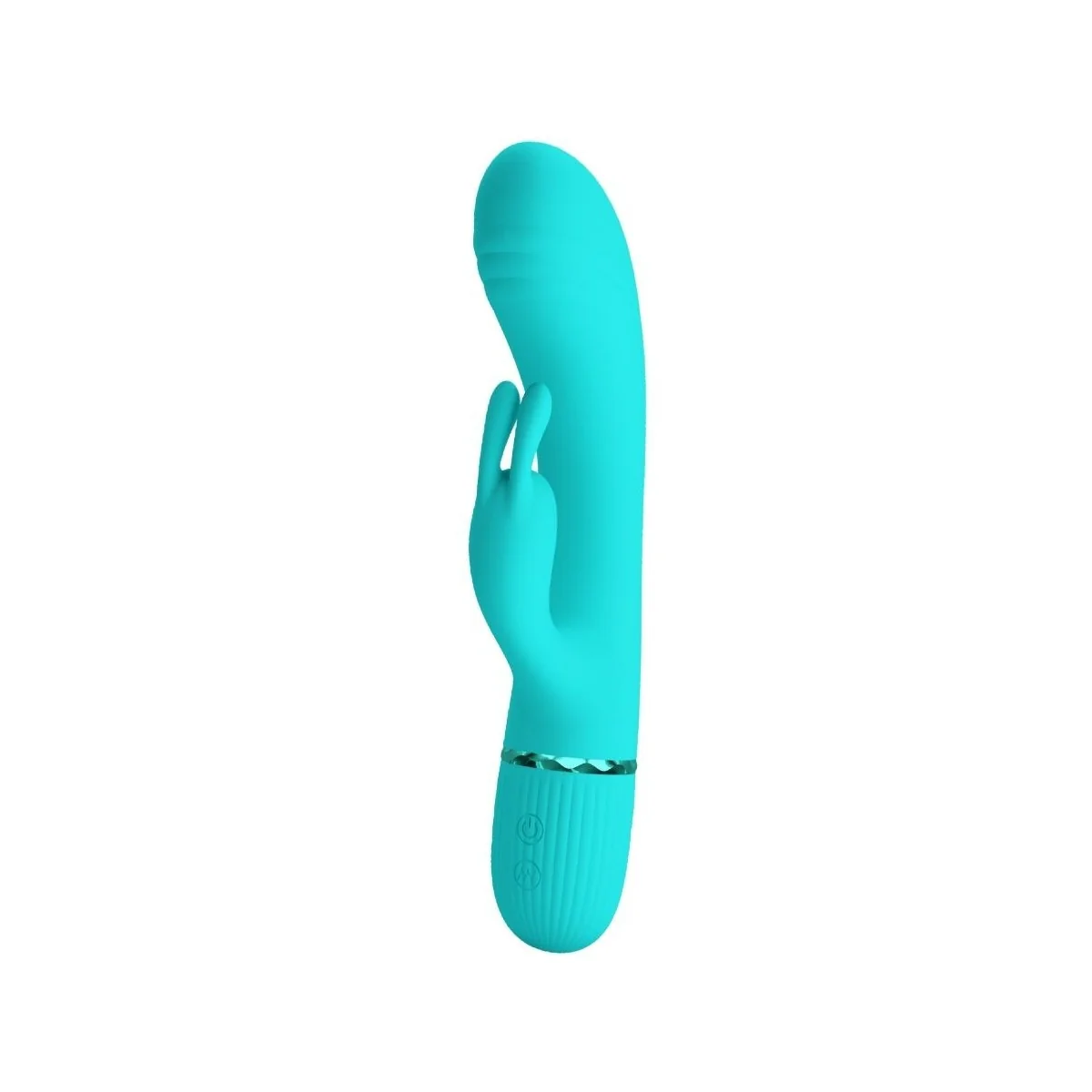 Scocco Vibrator Rabbit Türkis von Pretty Love Flirtation kaufen | Fesselliebe
