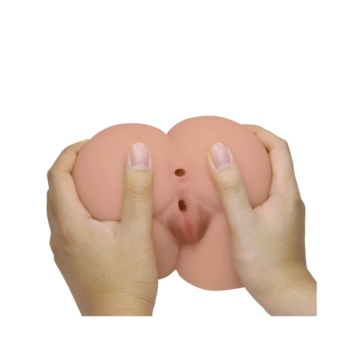 Bernace Ass Vibrator mit realistischer Vagina und Anus Flesh mit Fernbedienung von Crazy Bull kaufen | Fesselliebe