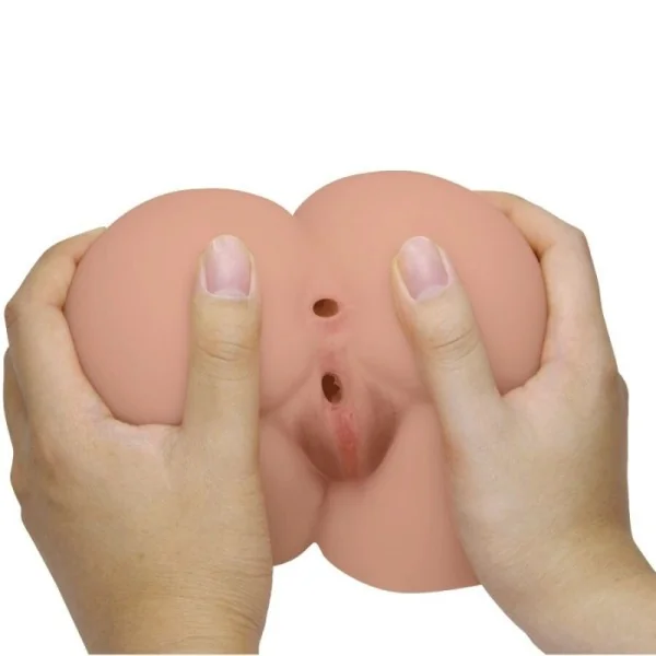 Bernace Ass Vibrator mit realistischer Vagina und Anus Flesh mit Fernbedienung von Crazy Bull kaufen | Fesselliebe