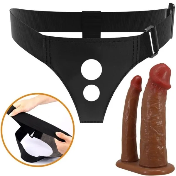 Keaven Harness Slip Universal & Komfortabel Doppeldildo von Pretty Love kaufen | Fesselliebe