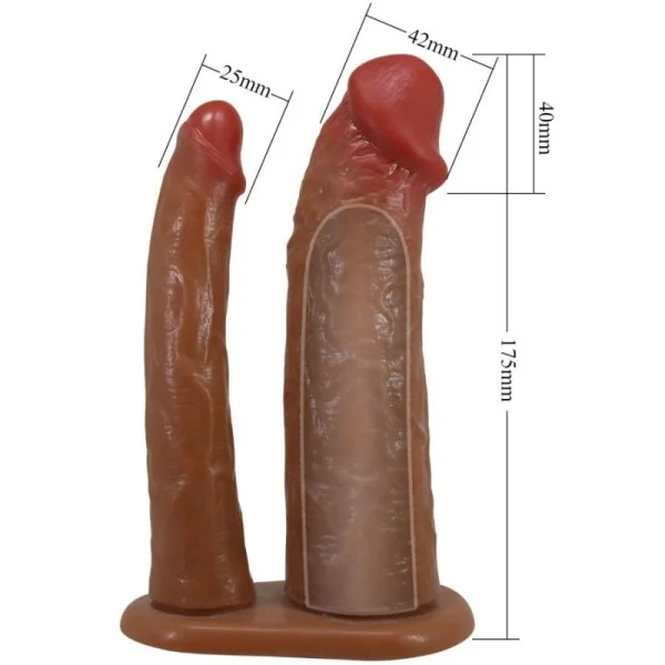 Keaven Harness Slip Universal & Komfortabel Doppeldildo von Pretty Love kaufen | Fesselliebe