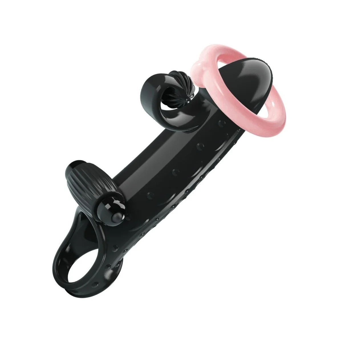 Vibrierende Penishülle Schwarz von Romance kaufen | Fesselliebe