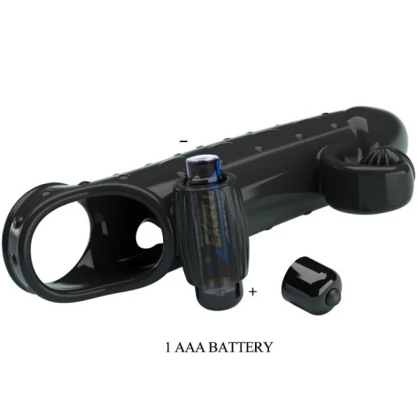 Vibrierende Penishülle Schwarz von Romance kaufen | Fesselliebe