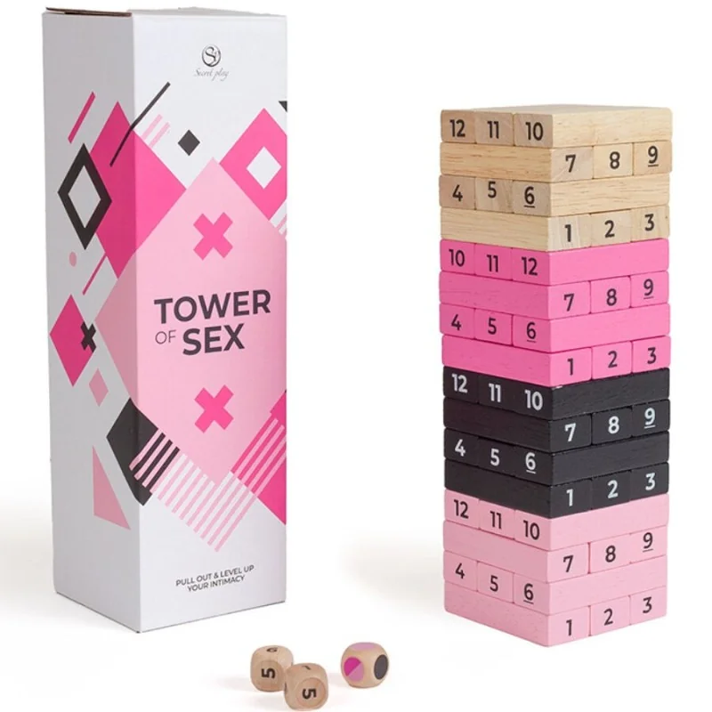 Holzspiel Tower Of Sex von Secretplay 100% Games kaufen | Fesselliebe