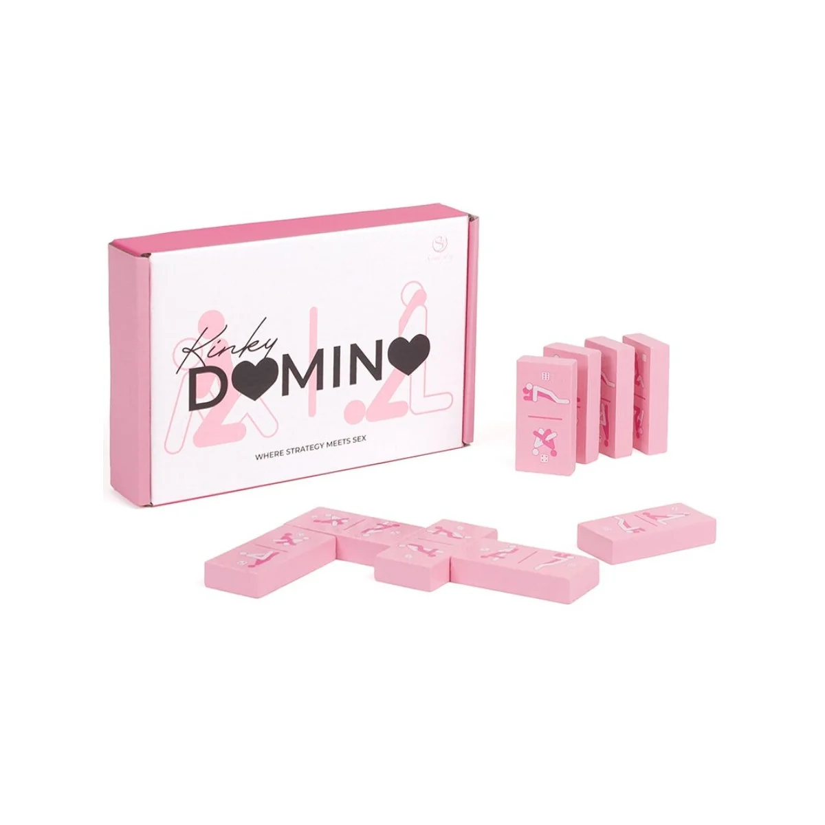 Kinky Domino Holzspiel von Secretplay 100% Games kaufen | Fesselliebe