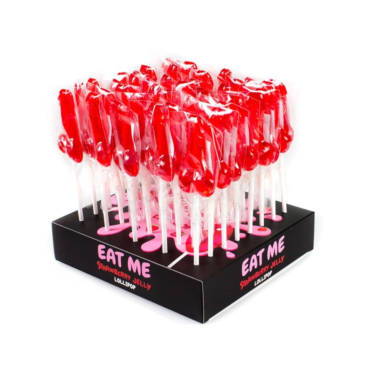 Display Sortiment Penis-Lutscher mit Alkohol 40 Stück von Secretplay Cosmetic kaufen | Fesselliebe