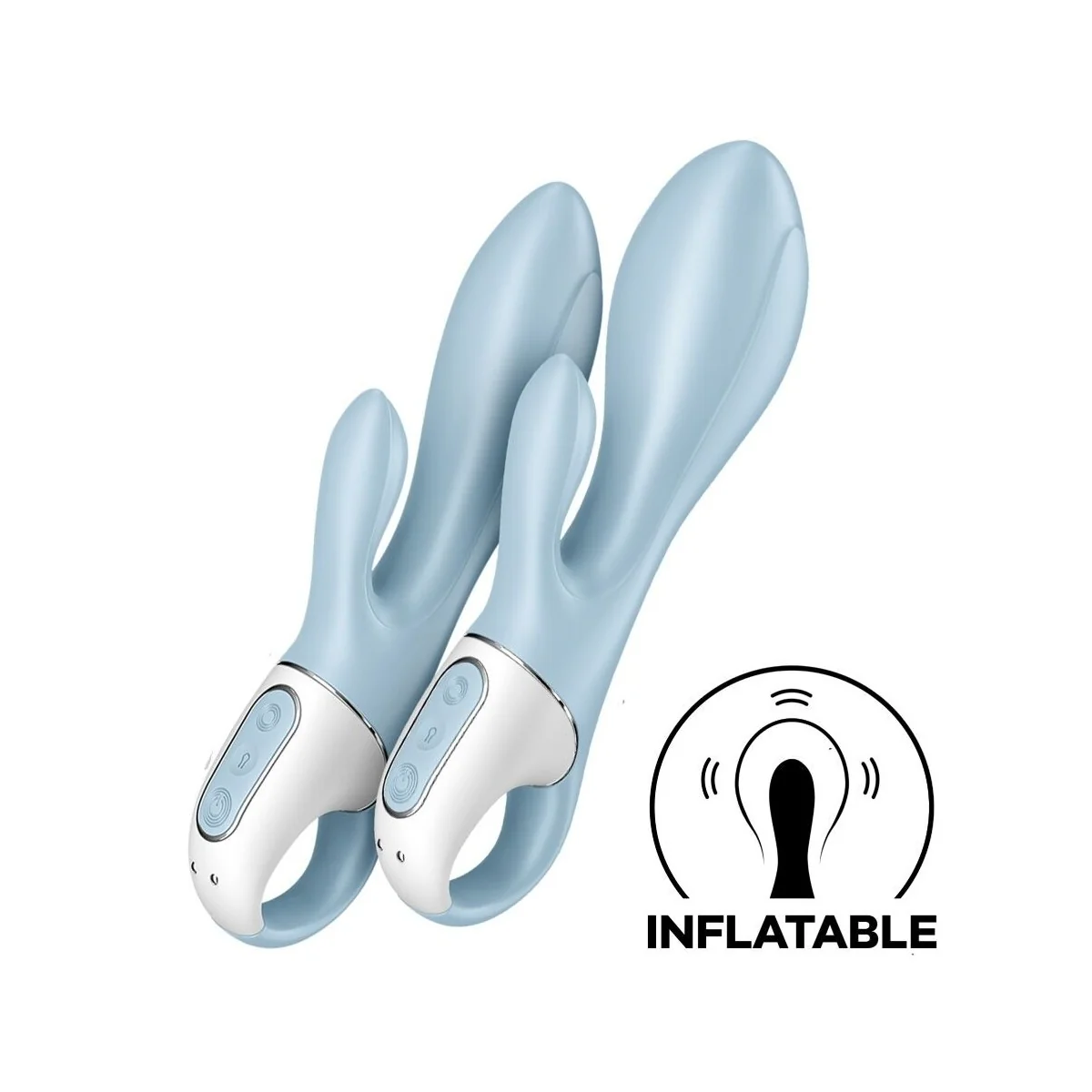 AIR PUMP BUNNY 1 AUFBLASBARER RABBITVIBRATOR BLAU VON SATISFYER VIBRATOR