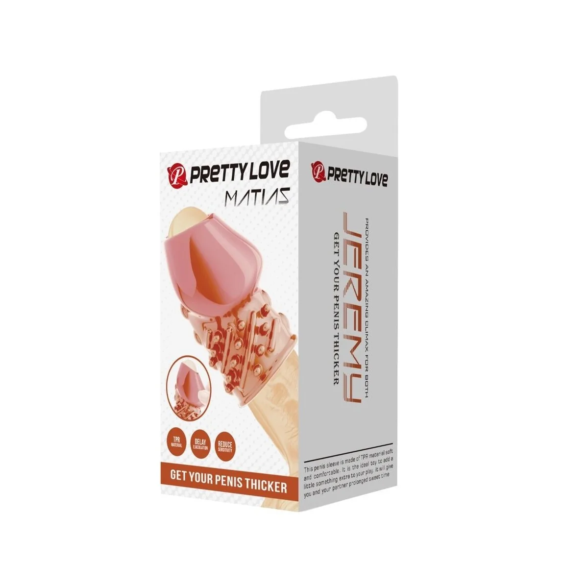 Matias Penis Dicker Rosa von Pretty Love Male kaufen | Fesselliebe