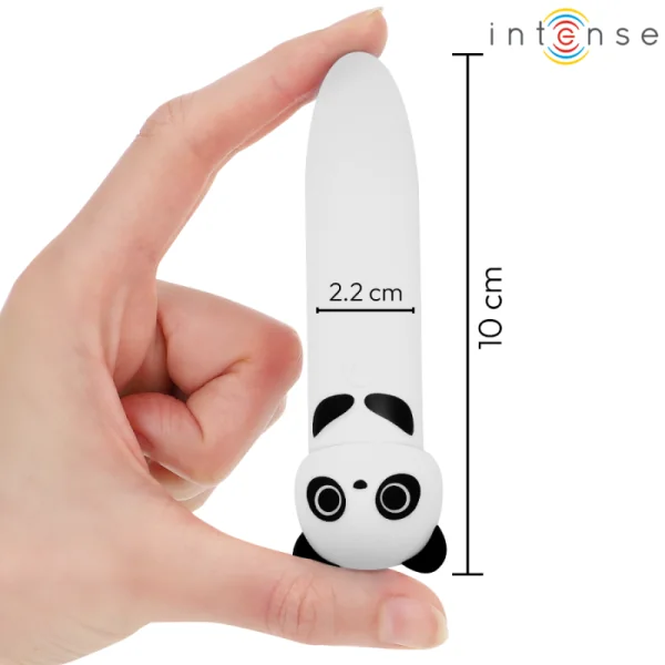 POH PANDA VIBRIERENDER BULLET, USB WIEDERAUFLADBAR, 10 X 2,2 CM VON INTENSE FUN