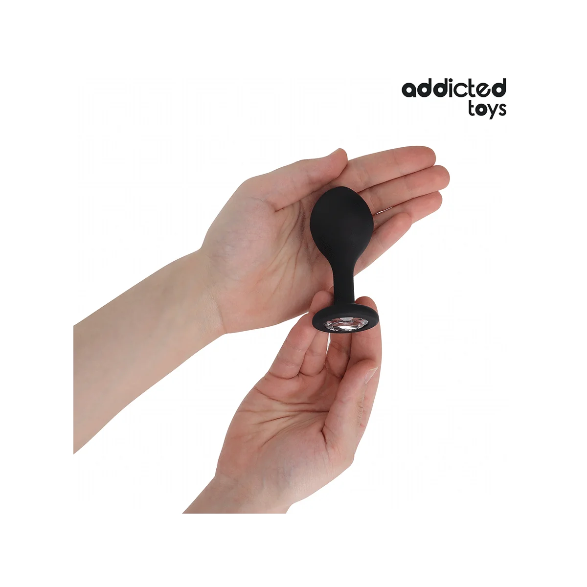 3ER-SET ANALPLUG MIT JUWEL VON ADDICTED TOYS