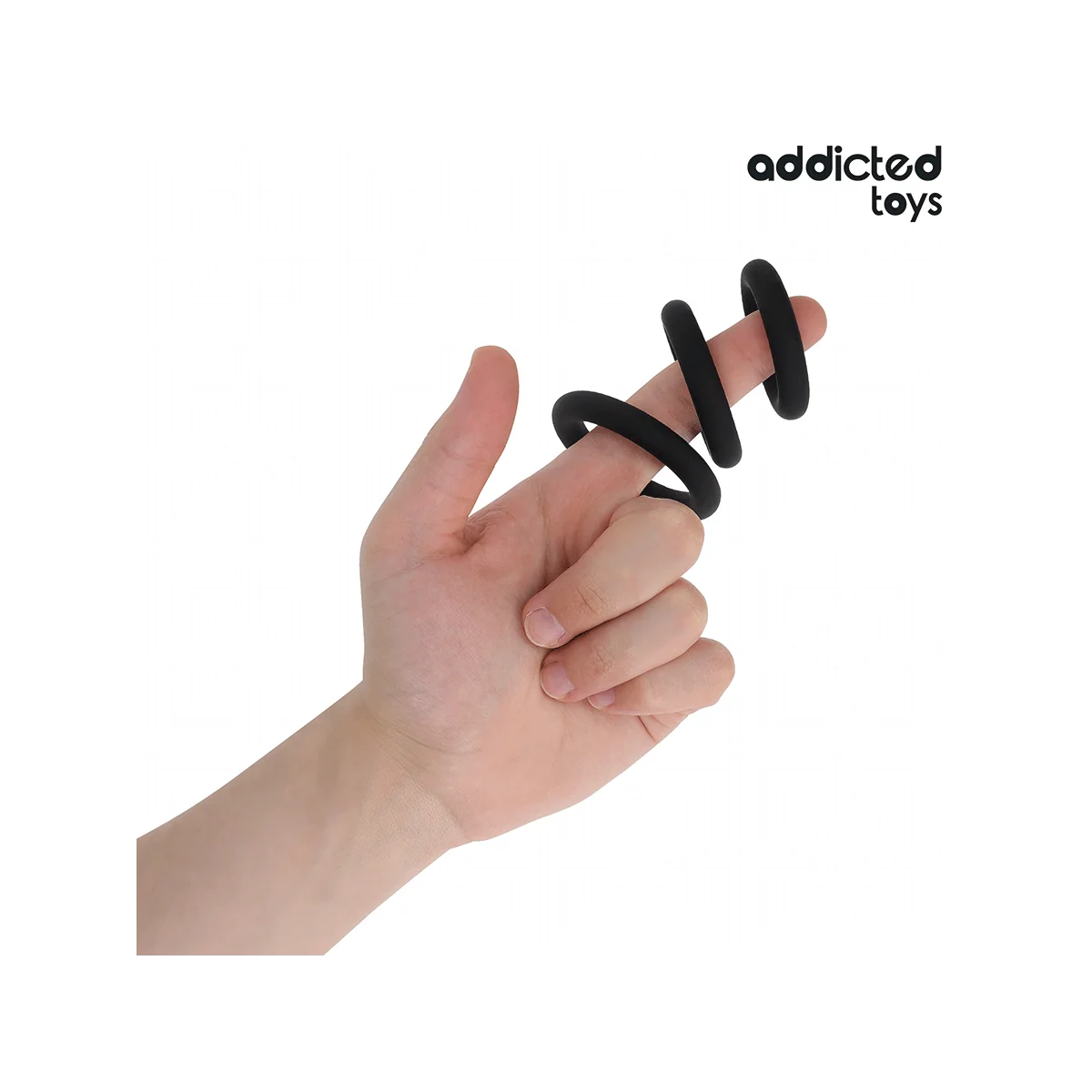 SET SILIKONRINGE MODELL 1 VON ADDICTED TOYS