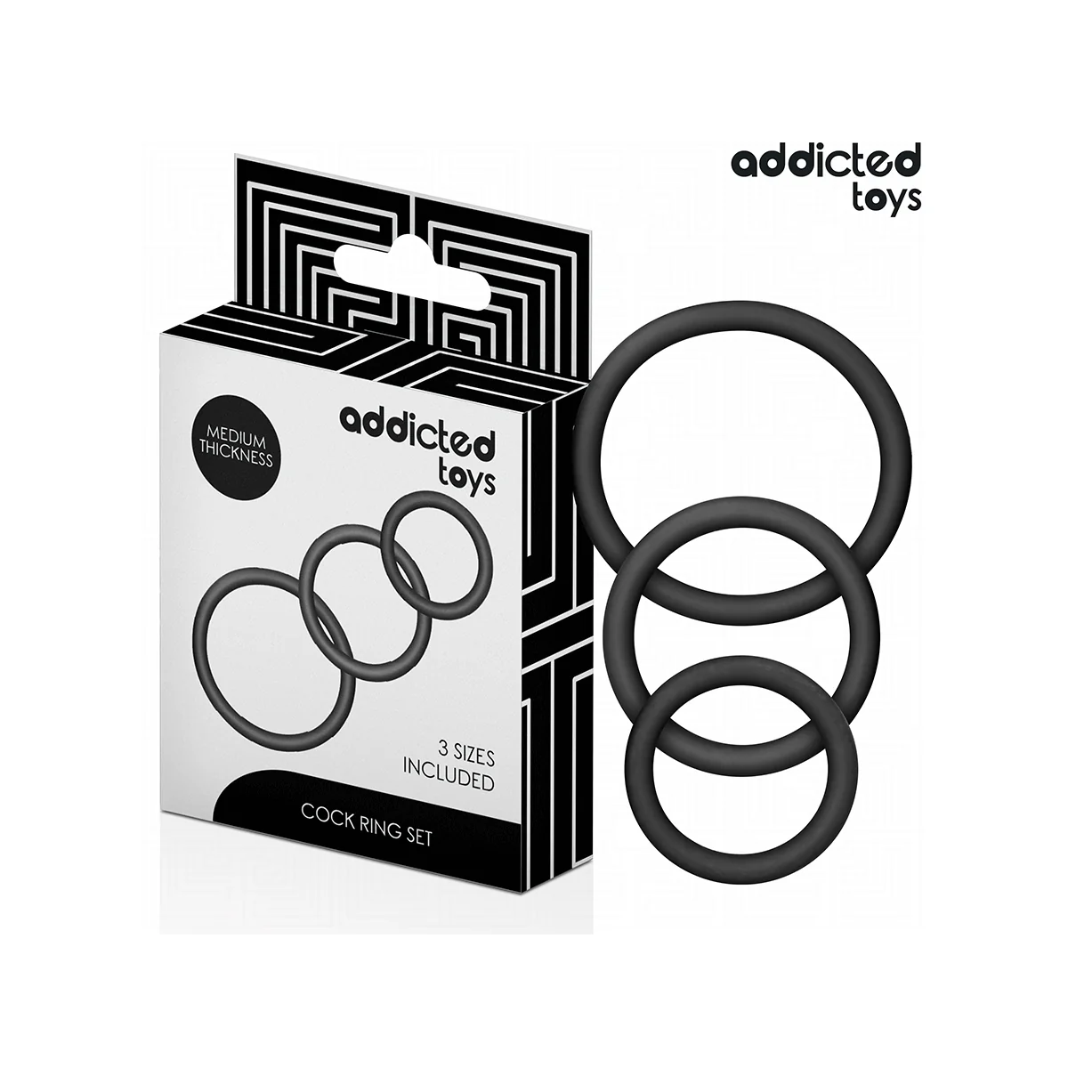 SET SILIKONRINGE MODELL 2 VON ADDICTED TOYS