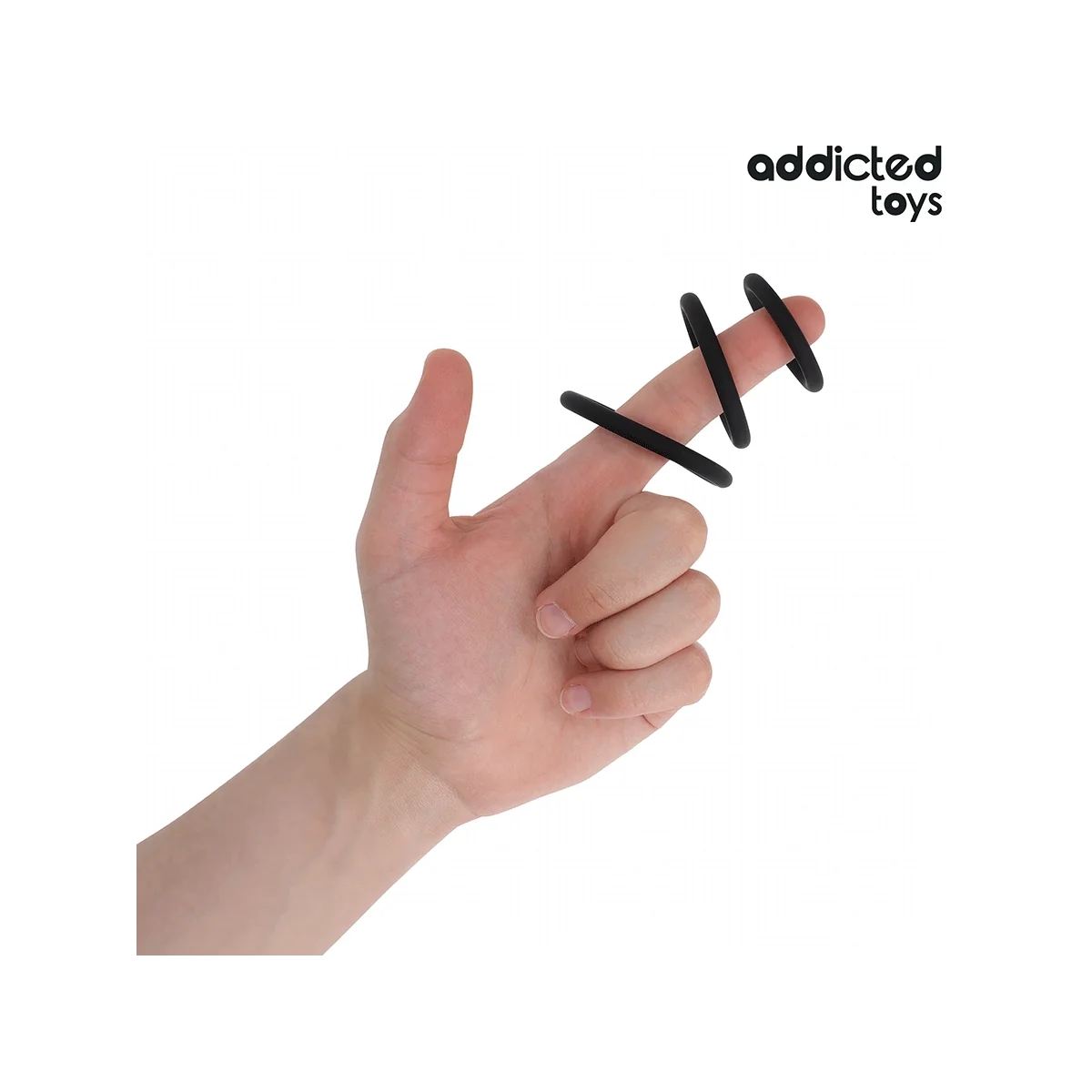 SET SILIKONRINGE MODELL 2 VON ADDICTED TOYS