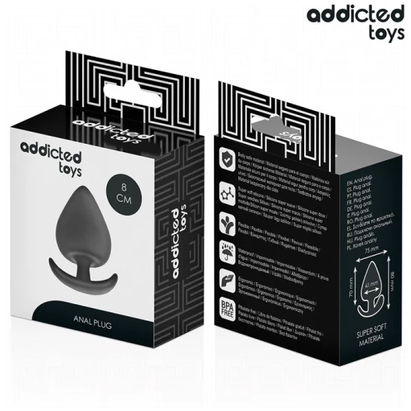 ANALPLUG GRÖSSE L 8 CM VON ADDICTED TOYS