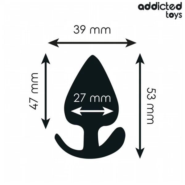 ANALPLUG GRÖSSE S 5,3 CM VON ADDICTED TOYS