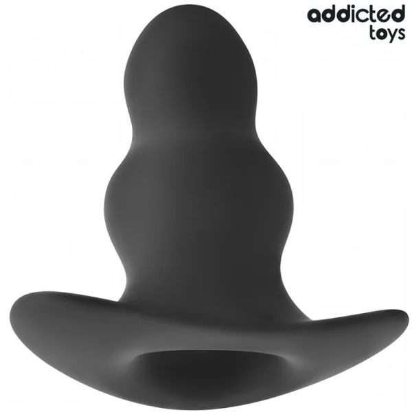 HOHL ANAL PLUG GRÖSSE L 11,1 CM VON ADDICTED TOYS