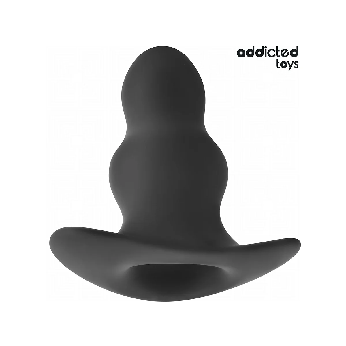 HOHL ANAL PLUG GRÖSSE M 9,6 CM VON ADDICTED TOYS