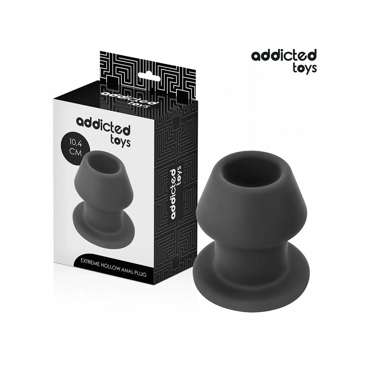 EXTREM HOHL ANAL PLUG GRÖSSE L 10,4 CM VON ADDICTED TOYS